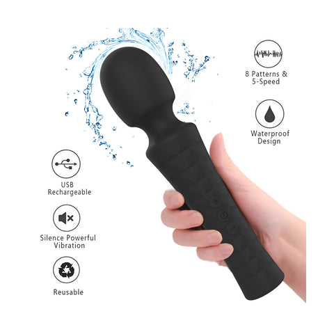 Silicone Sex Toys Waterproof Masturbator Clitoris Vibrator