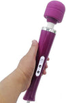 ABS+Silicone Vibrating Stick Wand Vibrator Chargeable Penis Vibrator