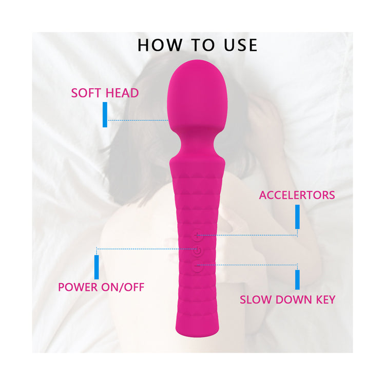 Silicone Sex Toys Waterproof Masturbator Clitoris Vibrator