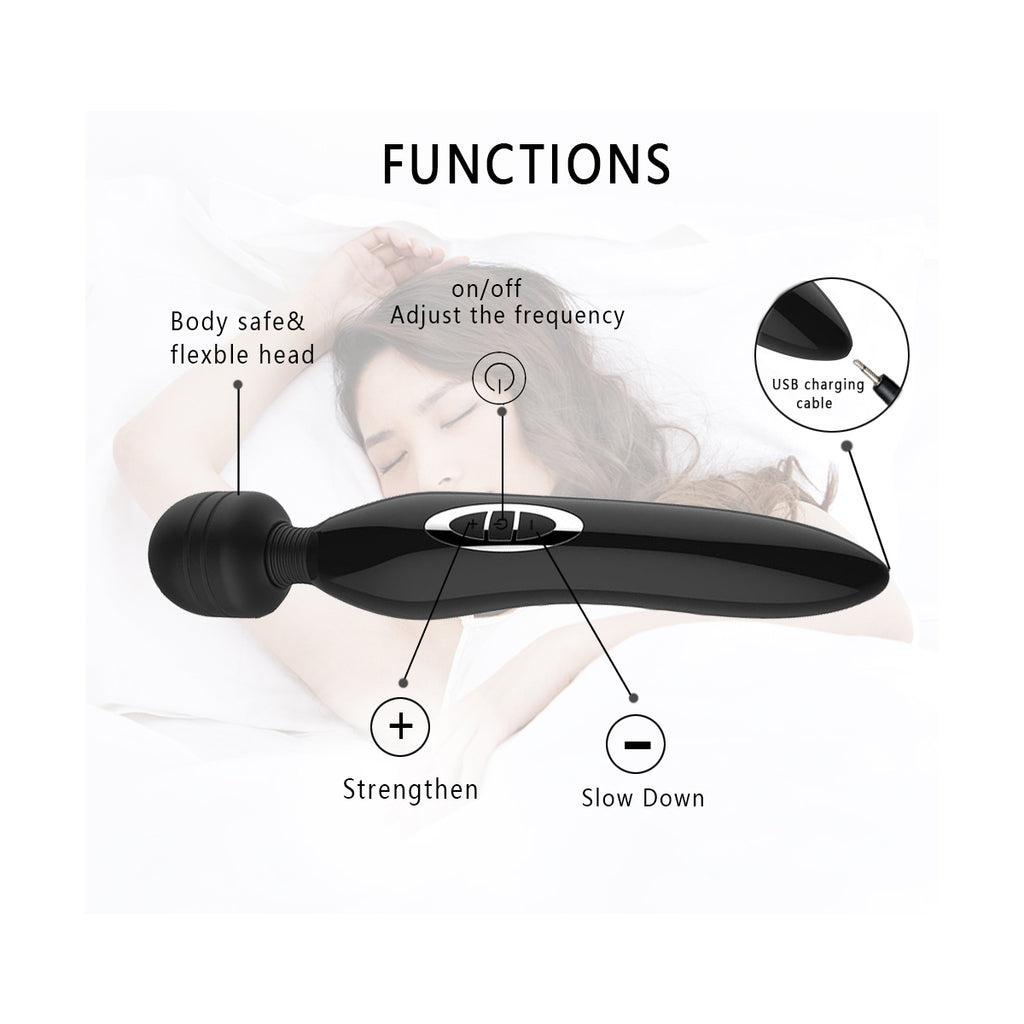 Abs+silicone Sex Toy Rechargeable Masturbator Womens Vibrator