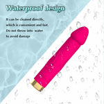 Waterproof Rechargeable Adult Women's Masturbation Rod - Simulated Touch