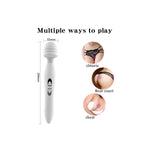 Abs+silicone Sex Toy Rechargeable Masturbator Womens Vibrator