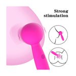 Silicone Adult Product Small Light Bulb Vibrating Stick Clit Vibrator