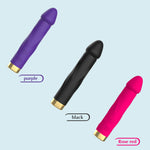 Waterproof Rechargeable Adult Women's Masturbation Rod - Simulated Touch