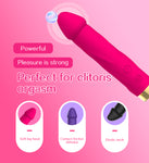 Waterproof Rechargeable Adult Women's Masturbation Rod - Simulated Touch