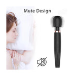 Silicone+abs Vibrator Big Waist Adult Product Wand Vibrator