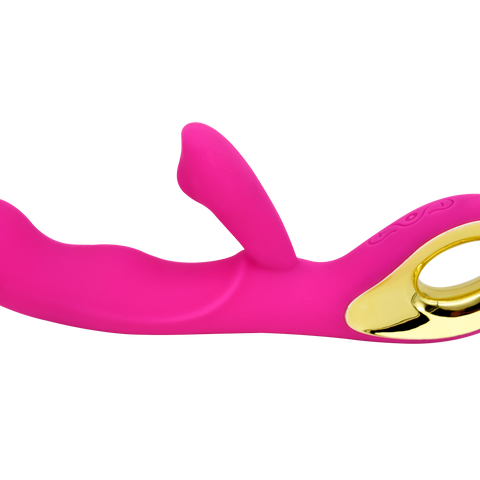 Rabbit Vibrators Silicone + Abs Sex Toy Rechargeable Masturbator