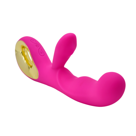 Rabbit Vibrators Silicone + Abs Sex Toy Rechargeable Masturbator