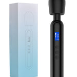 Medium Vibrating Stick Lcd Rechargeable Personal Massager